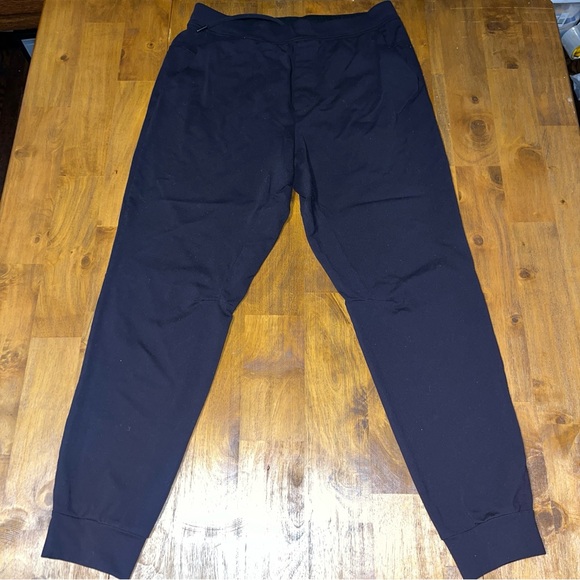 Lululemon men's athletic joggers black size large - Picture 1 of 8